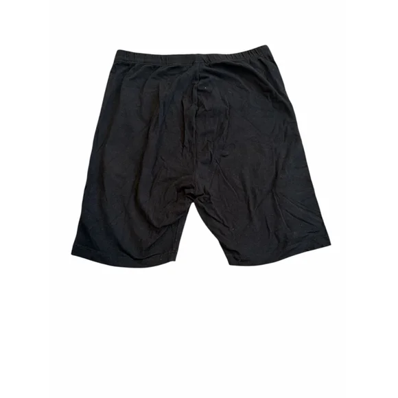 Zenana Basic Black Bike Shorts - High Waisted - Size Medium 2 AVAILABLE - Picture 2 of 5
